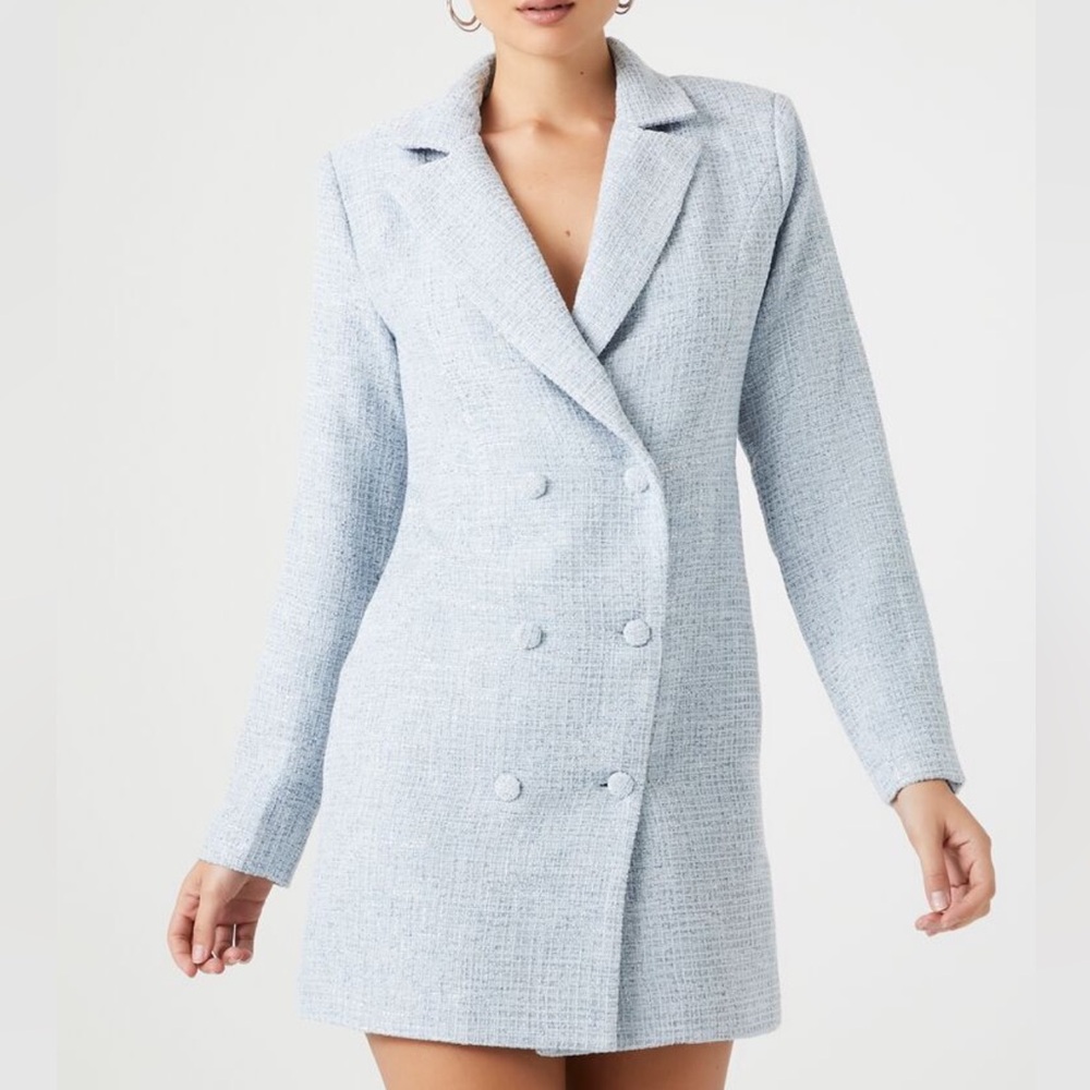 Tweed Blazer Mini Dress
